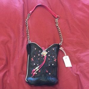 Cowboy boot purse